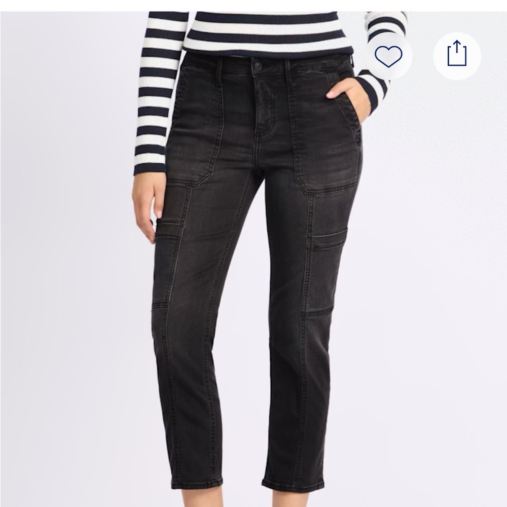 Studio Blue high rise utility Jean